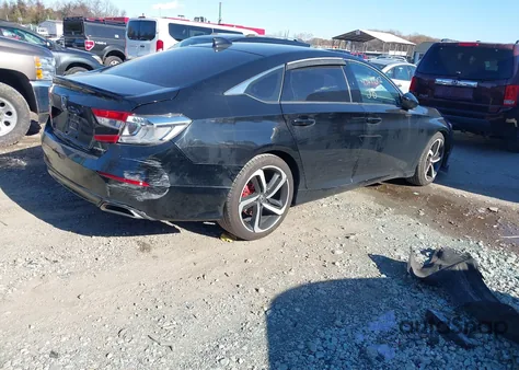 2019 Honda Accord Sport из США, поврежденный, VIN 1HGCV1F30KA010094